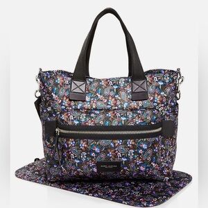Marc Jacobs Biker Diaper Bag in Garden Paisley Print